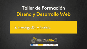 2. Investigación y Análisis web
